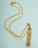 Bullet Designer Buddhist Pendant With Chain