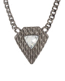Crystal Decked Statement Necklace