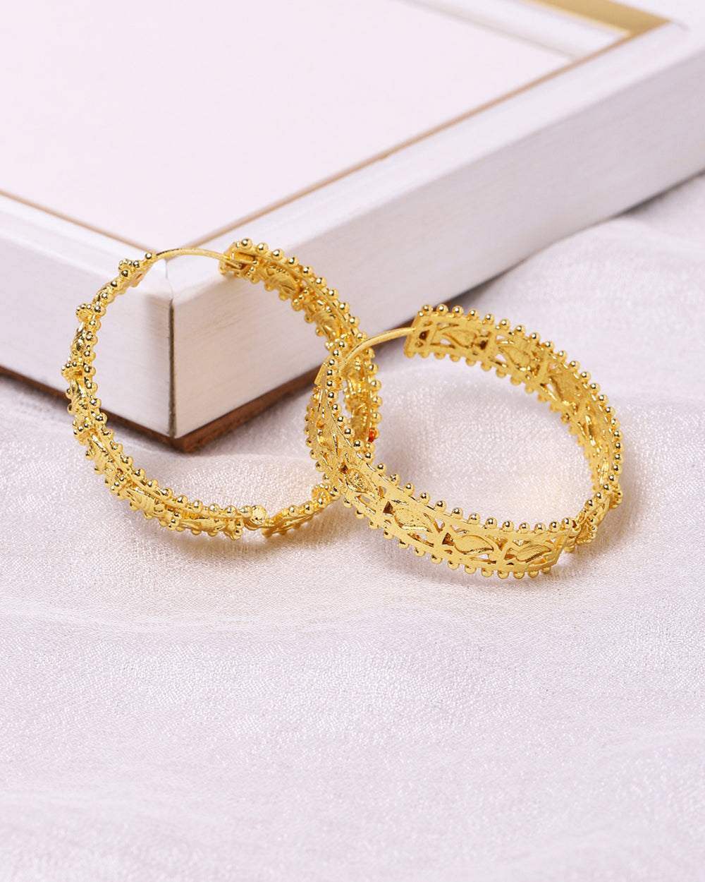 Fancy Earring For Women Fancy Gold Plated Hanging Earrings with Diamond   Long Chain Drop Diamond