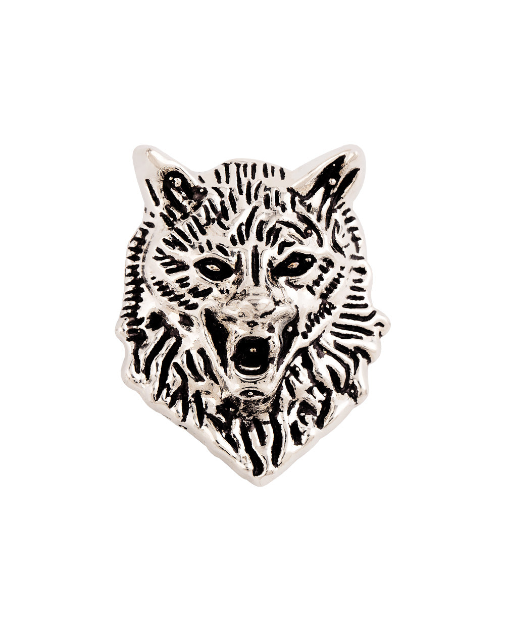 Halloween Collection Howling Wolf Brooch