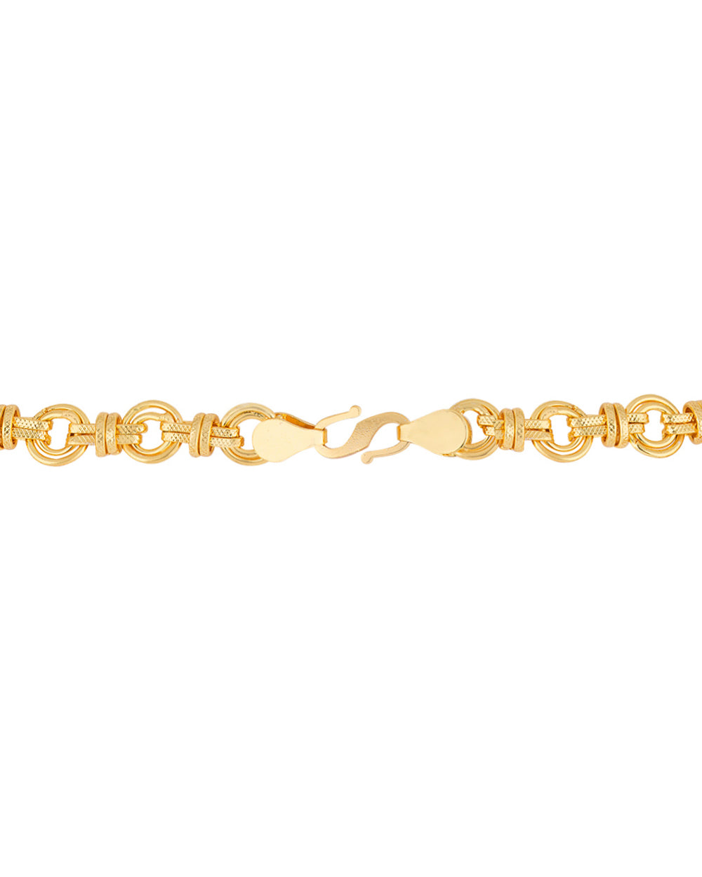 Handmade Rolo Pattern Gold Plated Chain
