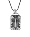 Silent Sword Pendant With Chain