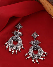 Nayantara Lightly Embellished Drop Earrings