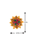 Southern Bling Floral Stud Earrings