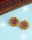 Southern Bling Floral Stud Earrings