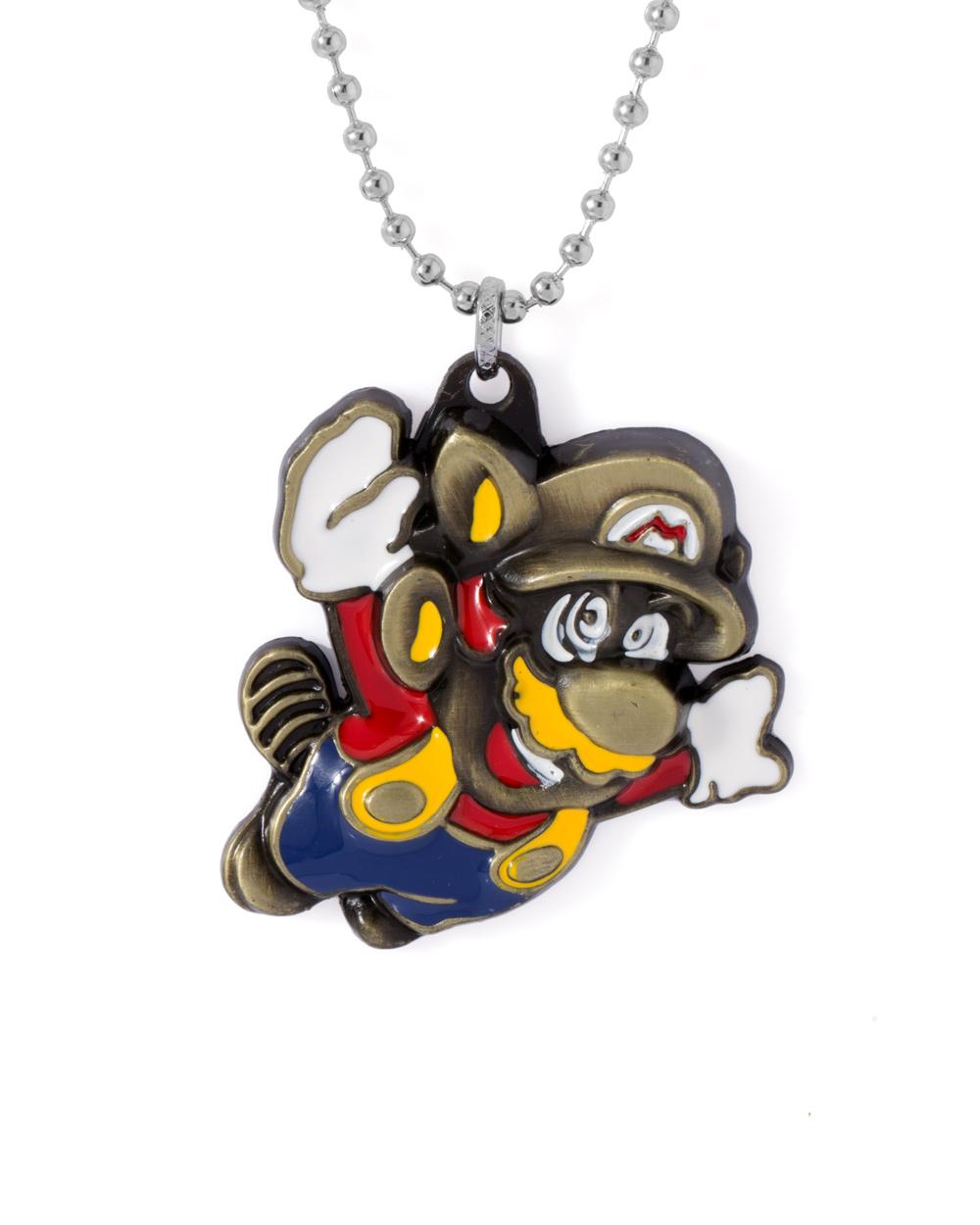 Super Mario Pendant With Chain